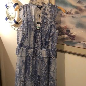 Tommy Hilfiger summer ruffle dress size large